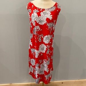 Roz and Ali Dress. Sleeveless and Knee length. Spandex material